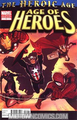 Age Of Heroes (Marvel) #1 Cover C 2nd Ptg Marko Djurdjevic Variant Cover (Heroic Age Tie-In)