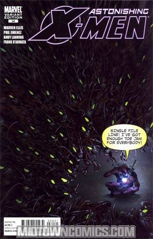 Astonishing X-Men Vol 3 #34 Cover B Incentive Deadpool Variant Cover