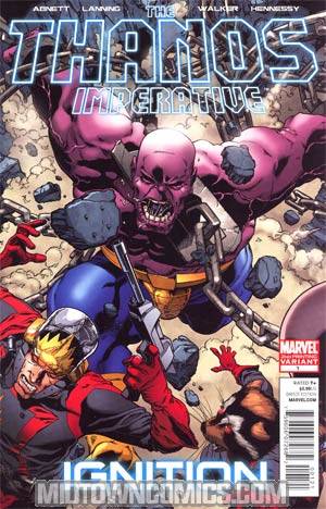 Thanos Imperative Ignition #1 Cover B 2nd Ptg Brad Walker Variant Cover
