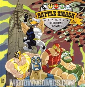 Battle Smash vs Saucer Men From Venus