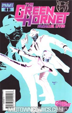 Green Hornet Parallel Lives #1 Cover B Incentive Paul Renaud Negative Art Cover