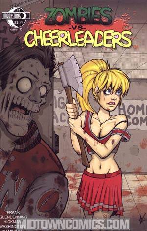Zombies vs Cheerleaders #1 Jason Worthington Cover