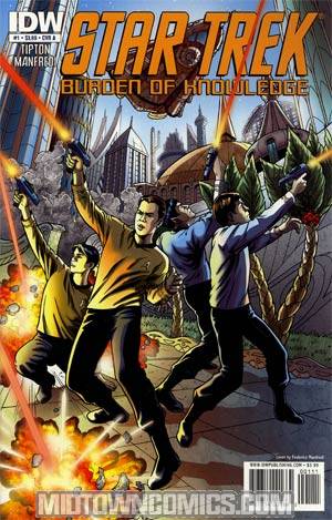 Star Trek Burden Of Knowledge #1 Regular Federica Manfredi Cover