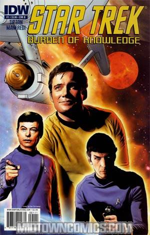 Star Trek Burden Of Knowledge #1 Regular Joe Corroney Cover