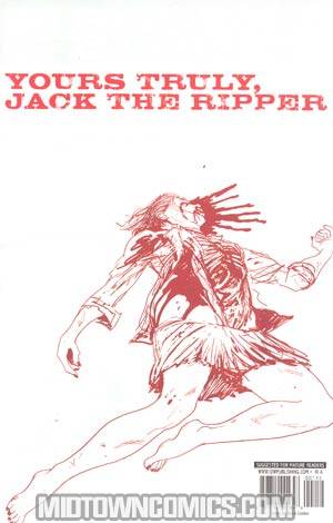 Yours Truly Jack The Ripper #1 Incentive Kevin Colden Variant Cover