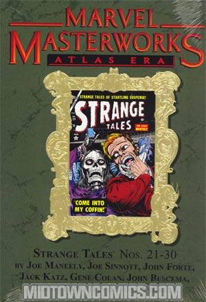 Marvel Masterworks Atlas Era Strange Tales Vol 3 HC Variant Dust Jacket