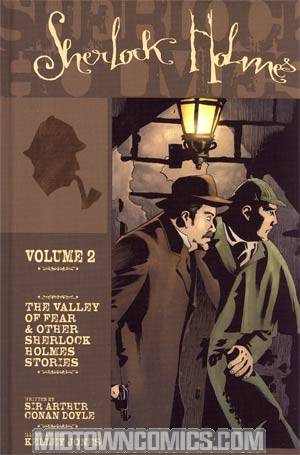 Sherlock Holmes Vol 2 Valley Of Fear & Other Sherlock Holmes Stories HC (IDW Series)