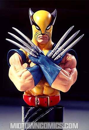 Wolverine Yellow Mini-Bust By Bowen