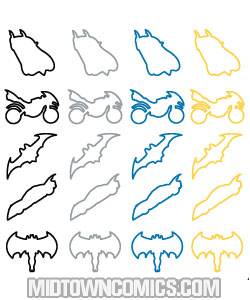 DC Comics Bandz Batman Gadgets And Vehicles
