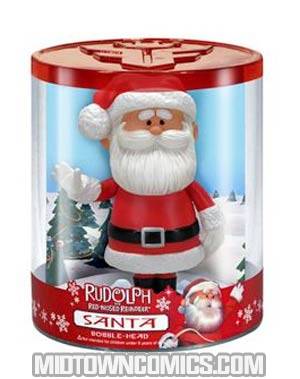 Rudolph The Red-Nosed Reindeer Santa Claus Wacky Wobbler