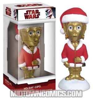 Star Wars C-3PO Mini Holiday Wacky Wobbler