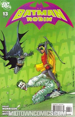 Batman And Robin #13 Cover A Regular Frank Quitely Cover