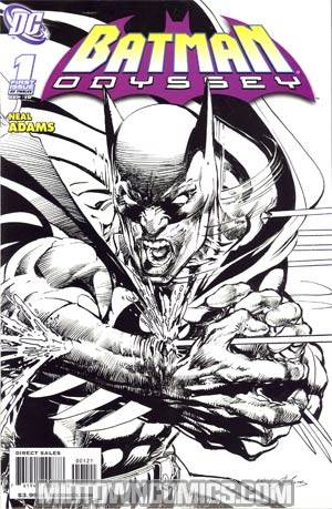 Batman Odyssey Vol 1 #1 Cover B Incentive Neal Adams Sketch Cover