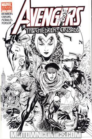 Avengers Childrens Crusade #1 Cover C Incentive Jim Cheung Sketch Cover