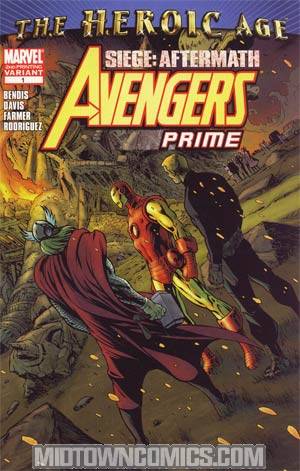 Avengers Prime #1 2nd Ptg Variant Cover (Heroic Age Tie-In)