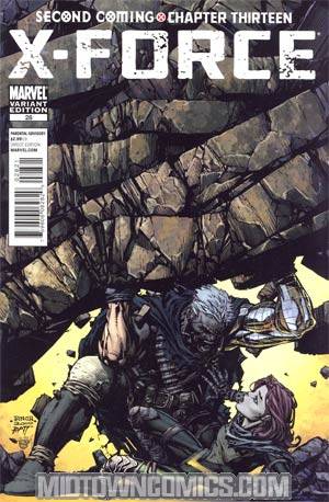 X-Force Vol 3 #28 Incentive David Finch Variant Cover (X-Men Second Coming Part 13)