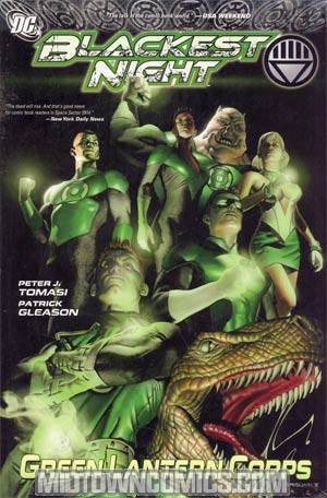 Blackest Night Green Lantern Corps HC