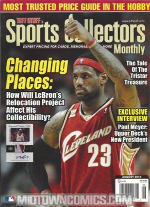 Tuff Stuffs Sports Collectors Monthly Vol 27 #5 Aug 2010