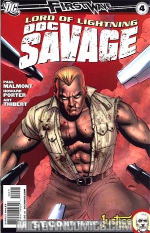 Doc Savage Vol 4 #4 Incentive John Cassaday Variant Cover