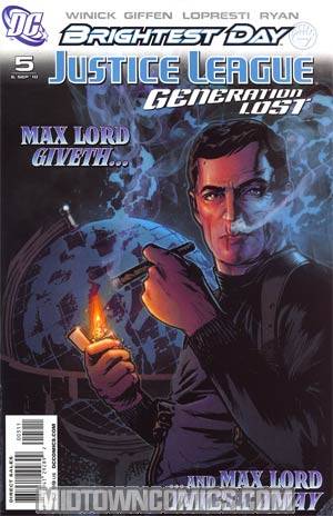 Justice League Generation Lost #5 Cover A Regular Tony Harris Cover (Brightest Day Tie-In)