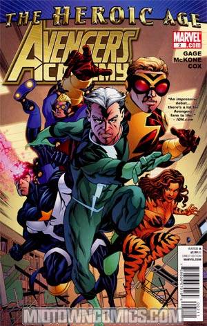 Avengers Academy #2 1st Ptg Regular Mike McKone Cover