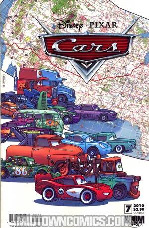 Disney Pixars Cars #7 Cover A