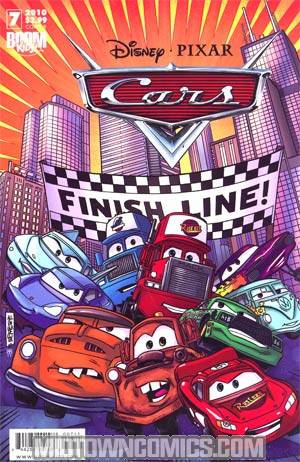 Disney Pixars Cars #7 Cover B