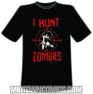 I Hunt Zombies T-Shirt Large
