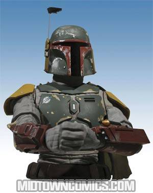 Star Wars Return Of The Jedi Boba Fett Bust Bank