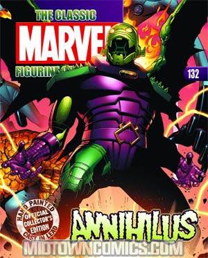 Classic Marvel Figurine Collection Magazine #132 Annihilus