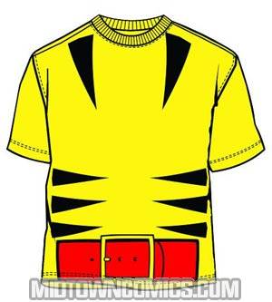 Wolverine Wolvest Previews Exclusive Yellow T-Shirt Large