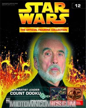 Star Wars Official Figurine Collection Magazine #12 Count Dooku