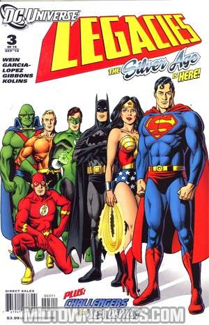 DC Universe Legacies #3 Cover A Regular Jose Luis Garcia-Lopez Cover