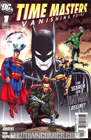 Time Masters Vanishing Point #1 Regular Dan Jurgens Cover