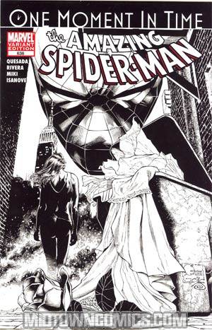 Amazing Spider-Man Vol 2 #638 Cover C Incentive Joe Quesada Sketch Cover