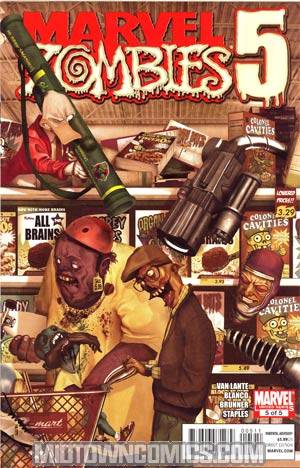 Marvel Zombies 5 #5 Cover A Regular Mike Del Mundo Cover
