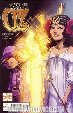 Marvelous Land Of Oz #8 Cover B Incentive Eric Shanower Variant Cover