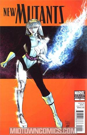New Mutants Vol 3 #15 Incentive Arthur Adams Variant Cover (Heroic Age Tie-In)
