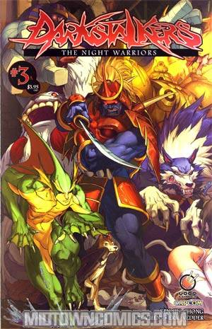 Darkstalkers The Night Warriors #3 Cover A Alvin Lee