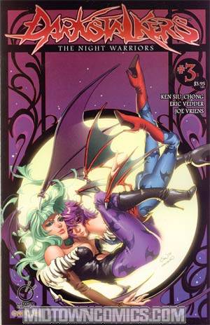 Darkstalkers The Night Warriors #3 Cover B Emily Warren