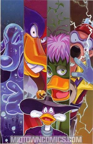 Darkwing Duck Vol 2 #2 The Duck Knight Returns Incentive Jake Myler Variant Cover