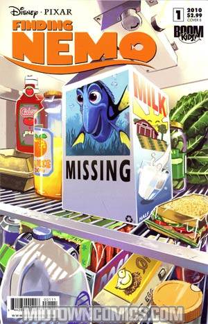 Disney Pixars Finding Nemo Losing Dory #1 Cover B