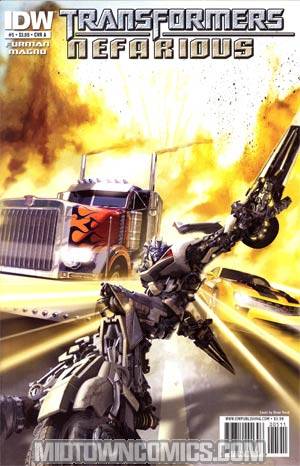 Transformers Nefarious #5 Cover A
