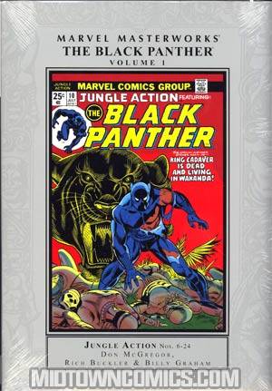 Marvel Masterworks Black Panther Vol 1 HC Regular Dust Jacket