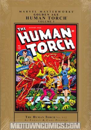 Marvel Masterworks Golden Age Human Torch Vol 3 HC Regular Dust Jacket