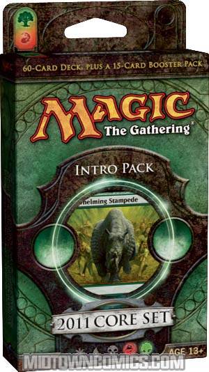 Magic The Gathering 2011 Core Set Intro Pack - Stampede Of Beasts