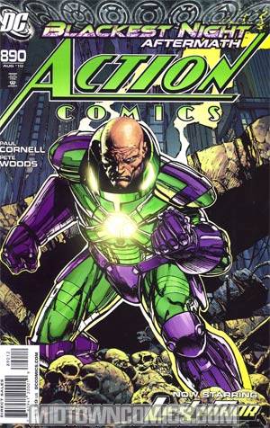 Action Comics #890 Cover C 2nd Ptg (Blackest Night Aftermath)