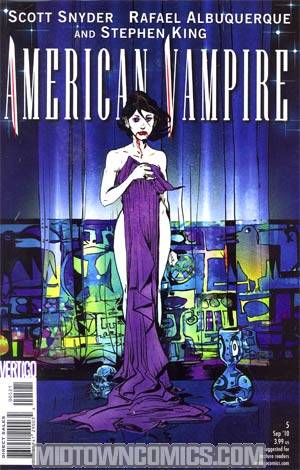 American Vampire #5 Cover B Incentive Paul Pope Variant Cover