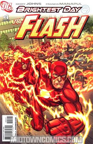 Flash Vol 3 #4 Cover B Incentive Scott Kolins Variant Cover (Brightest Day Tie-In)