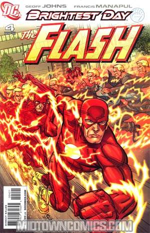 Flash Vol 3 #4 Cover B Incentive Scott Kolins Variant Cover (Brightest Day Tie-In)